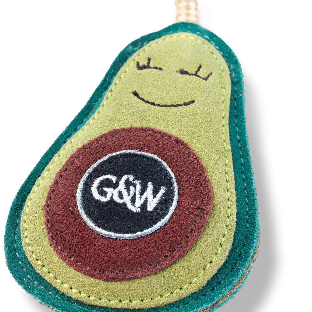 Audrey the Avocado Eco Dog Toy
