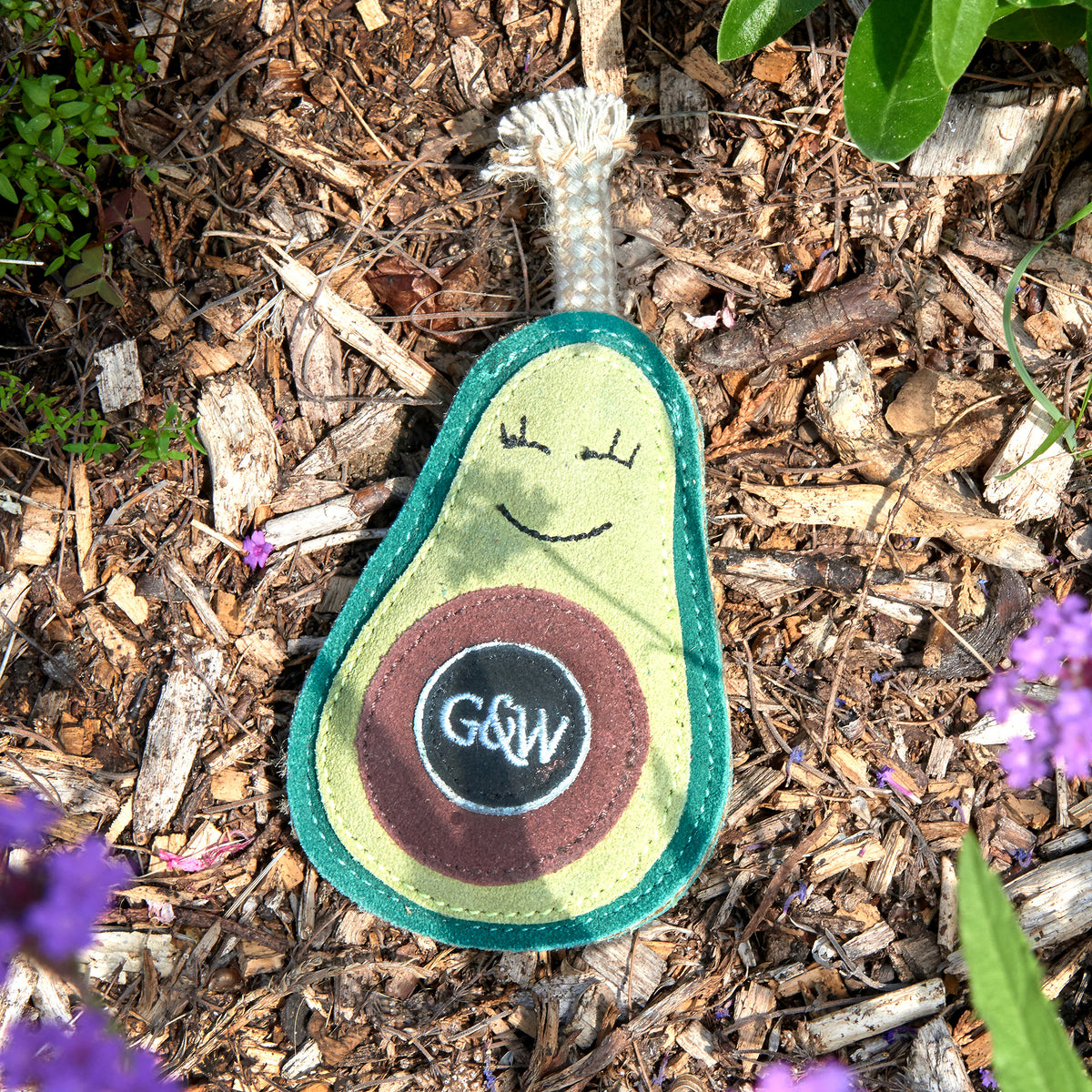 Audrey the Avocado Eco Dog Toy