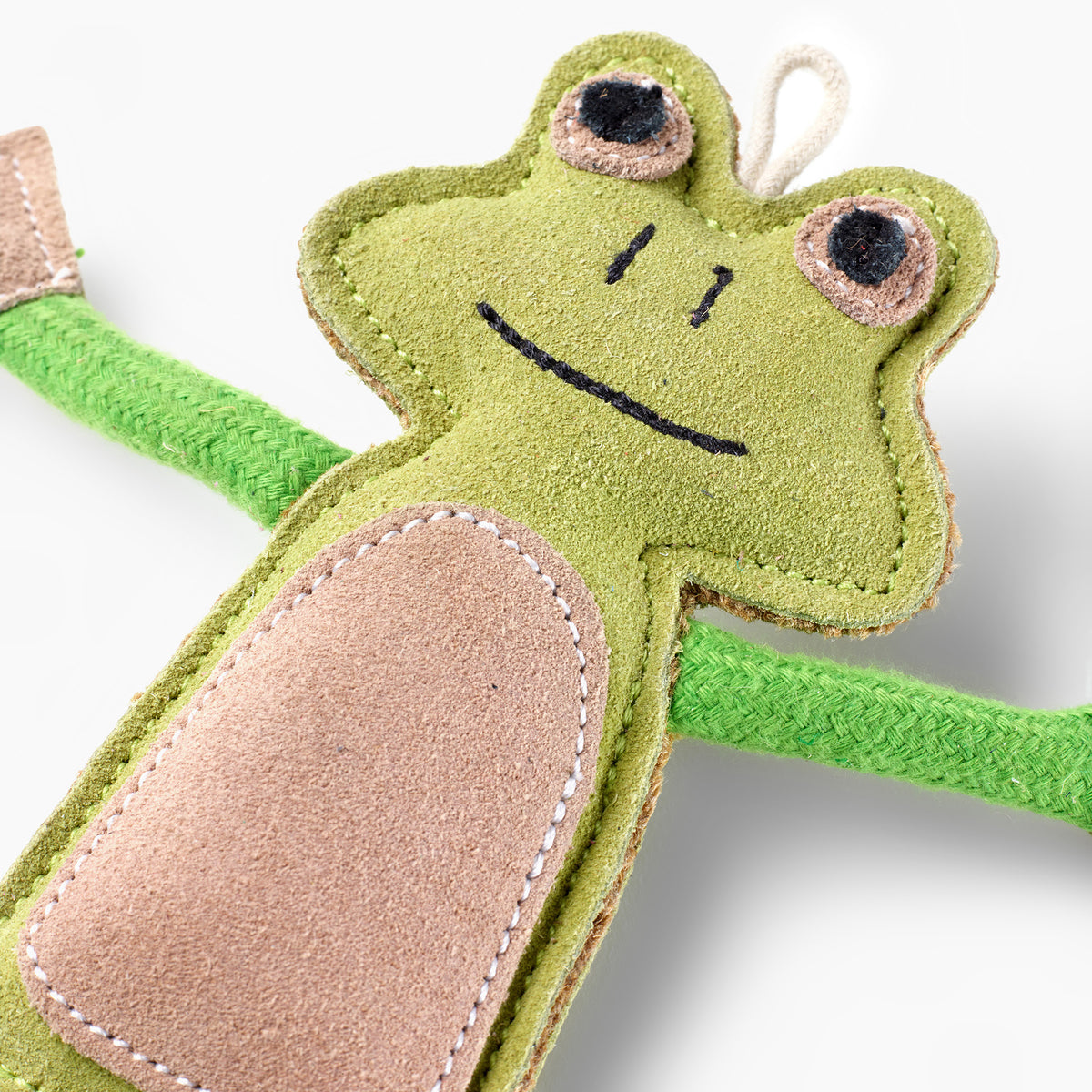 Francois Le Frog Eco Dog Toy