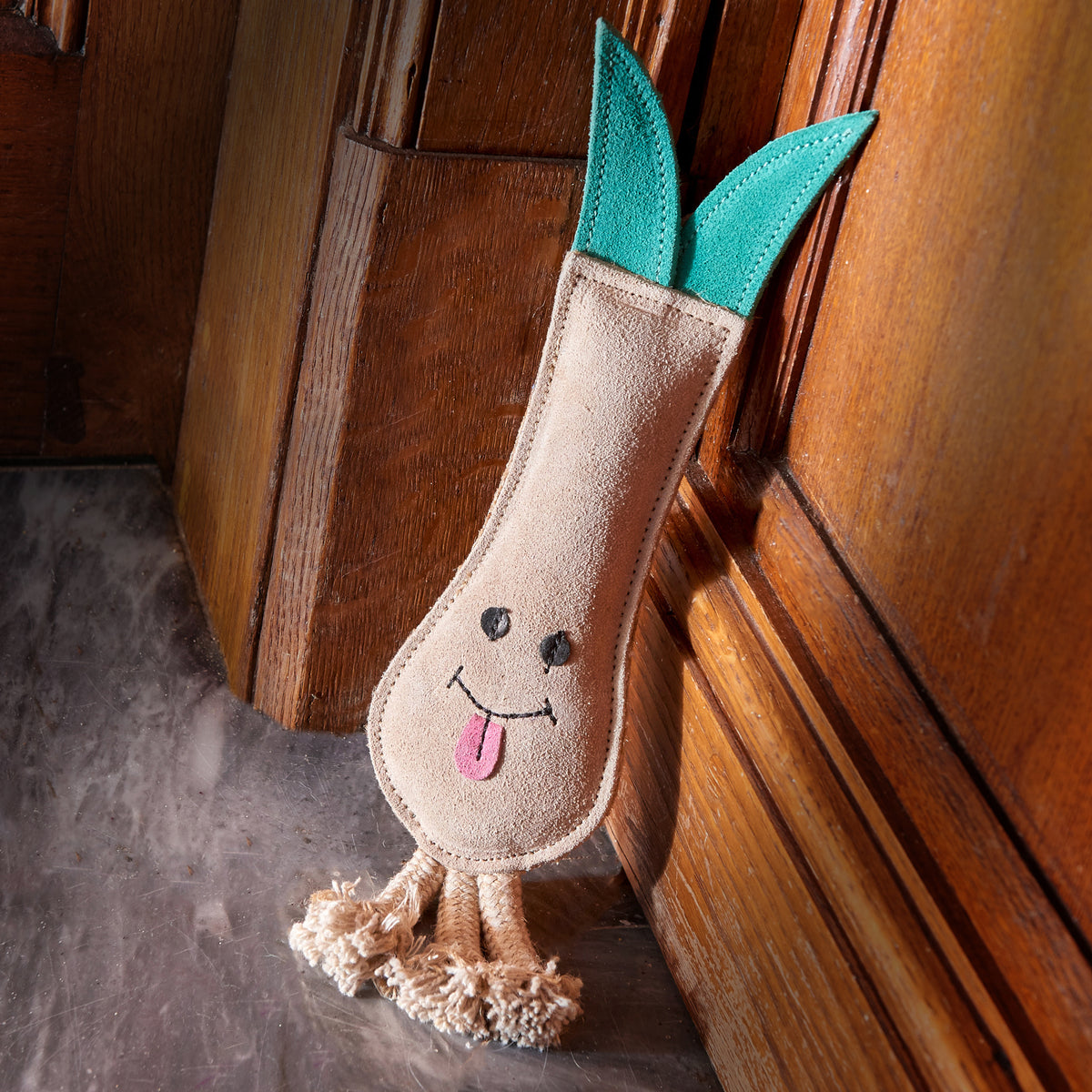 Lenny the Leek Eco Dog Toy