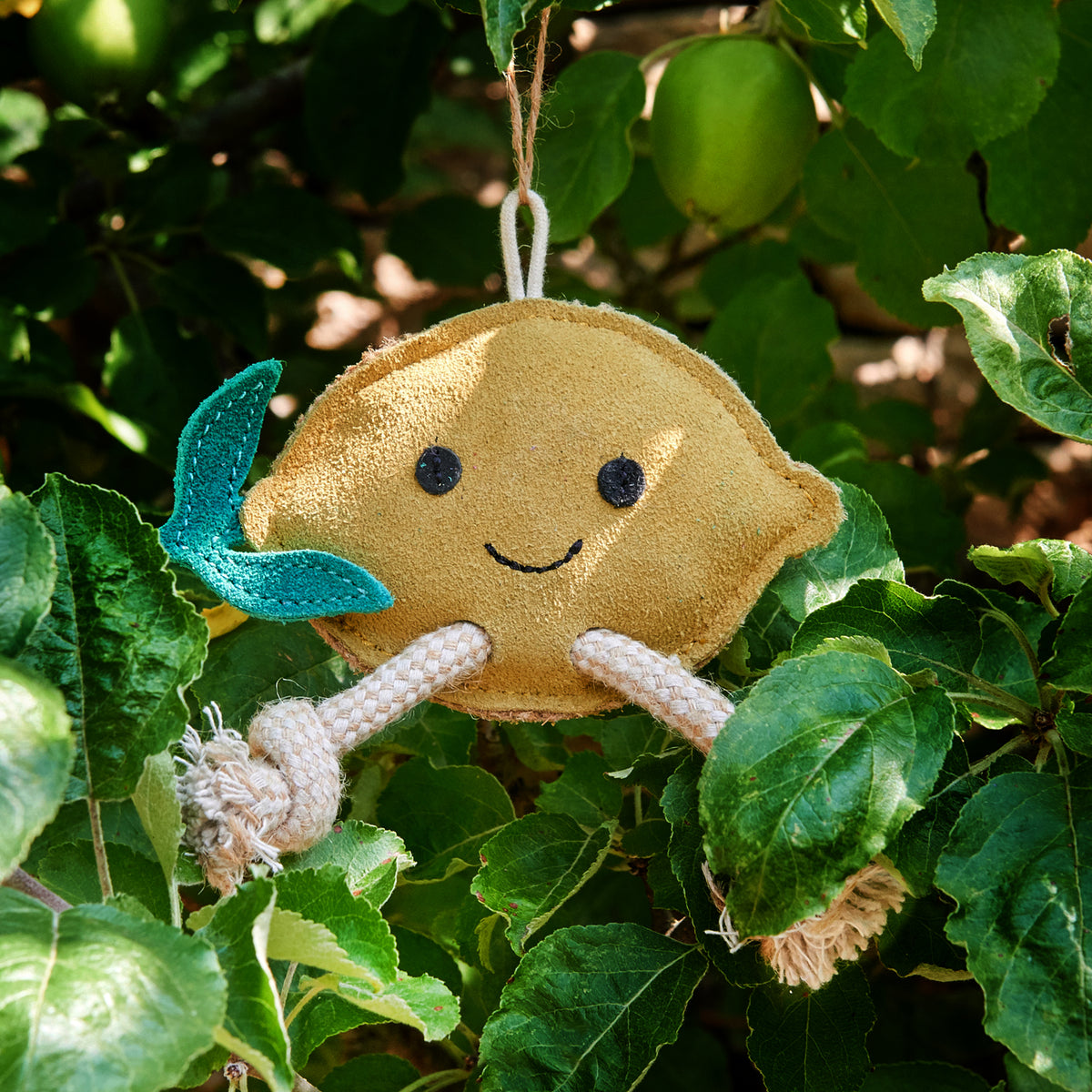 Libby the Lemon Eco Dog Toy