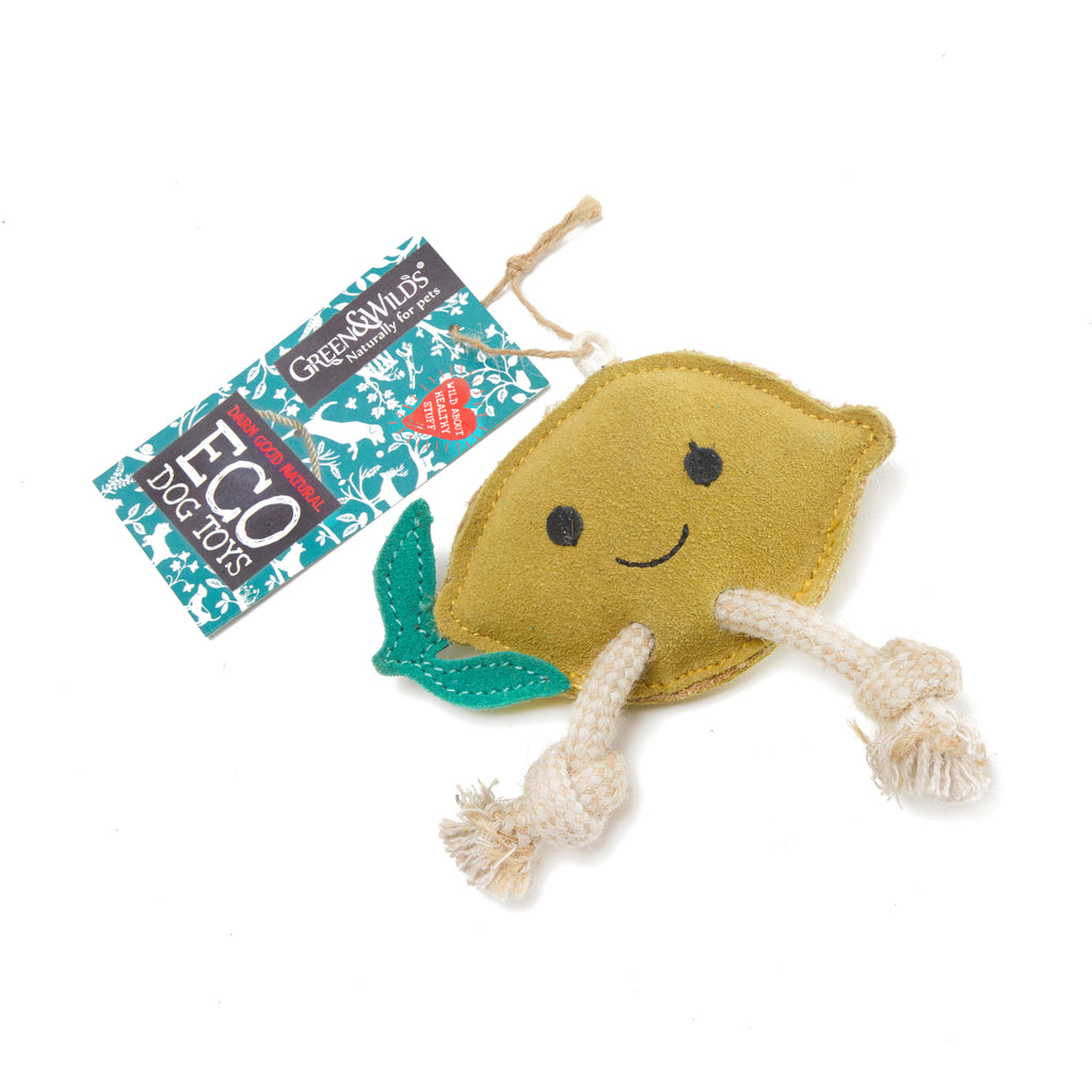 Libby the Lemon Eco Dog Toy
