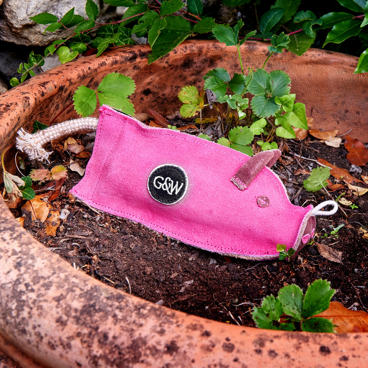 Peggy the Pig Eco Dog Toy