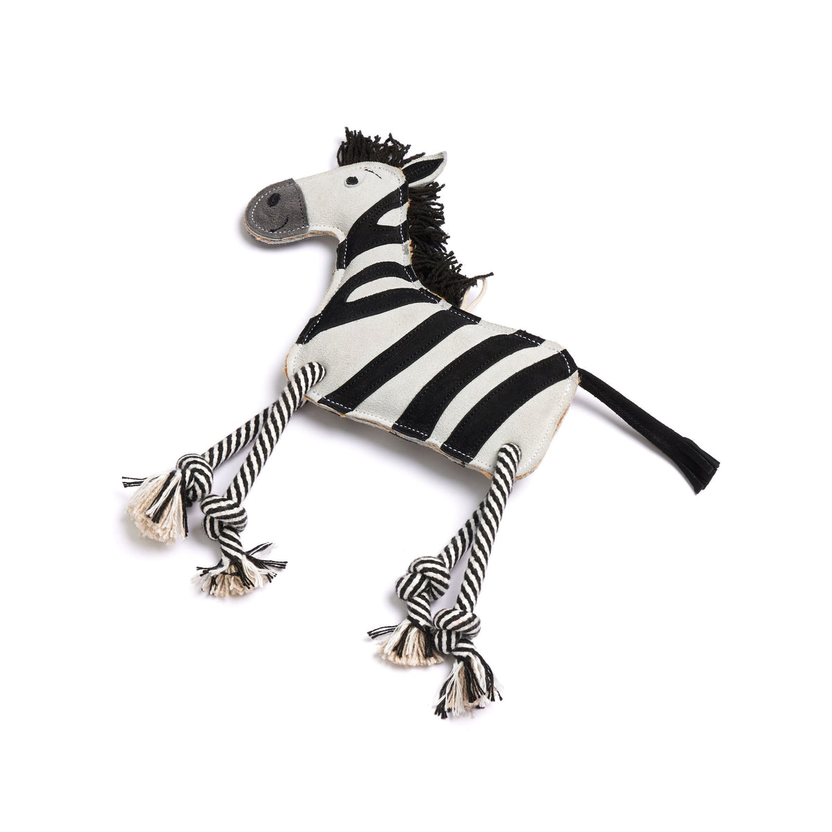 Zambezi the Zebra Eco Dog Toy